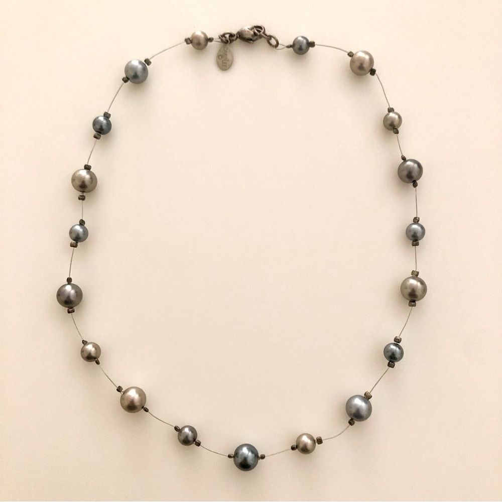 Carolee | Multicolored Faux Pearl Necklace | 16” Length